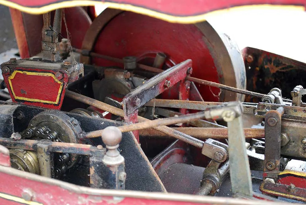 4 inch scale freelance steam wagon