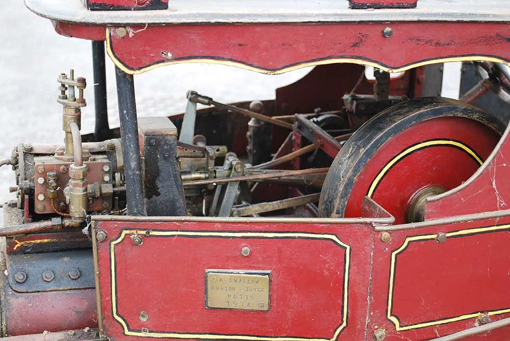 4 inch scale freelance steam wagon
