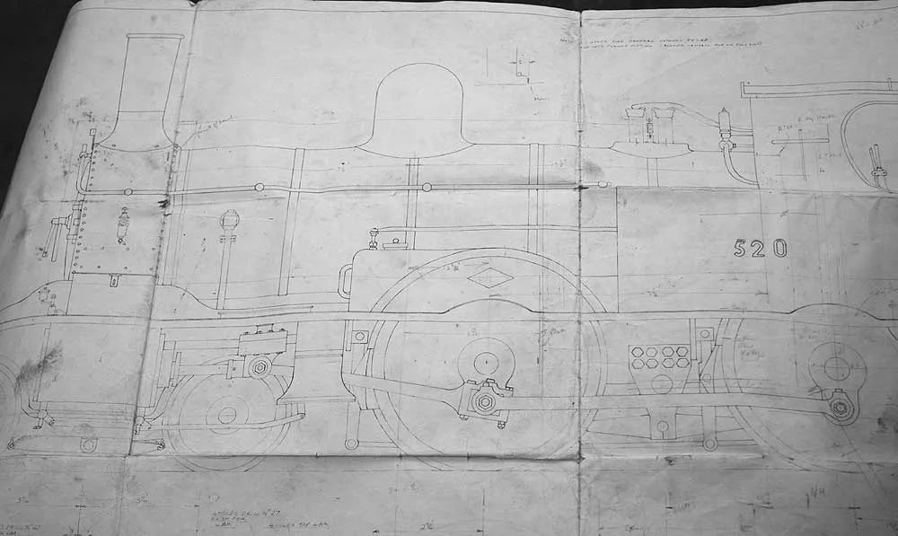 5 inch gauge LSWR Radial tank