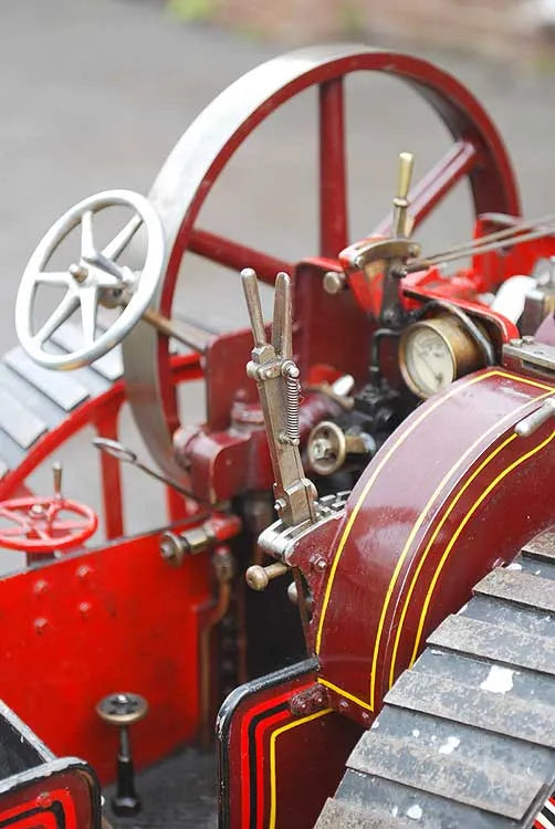 1 1/2 inch scale Burell SCC traction engine