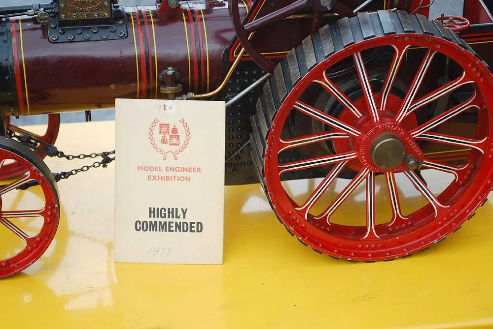 1 1/2 inch scale Burell SCC traction engine