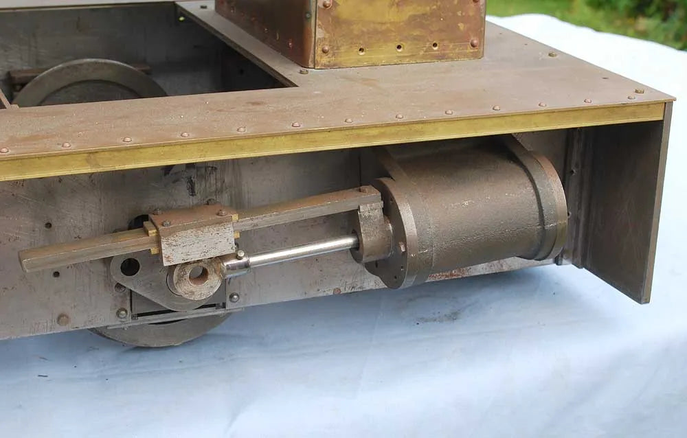 part-built 7 1/4 inch gauge saddle tank