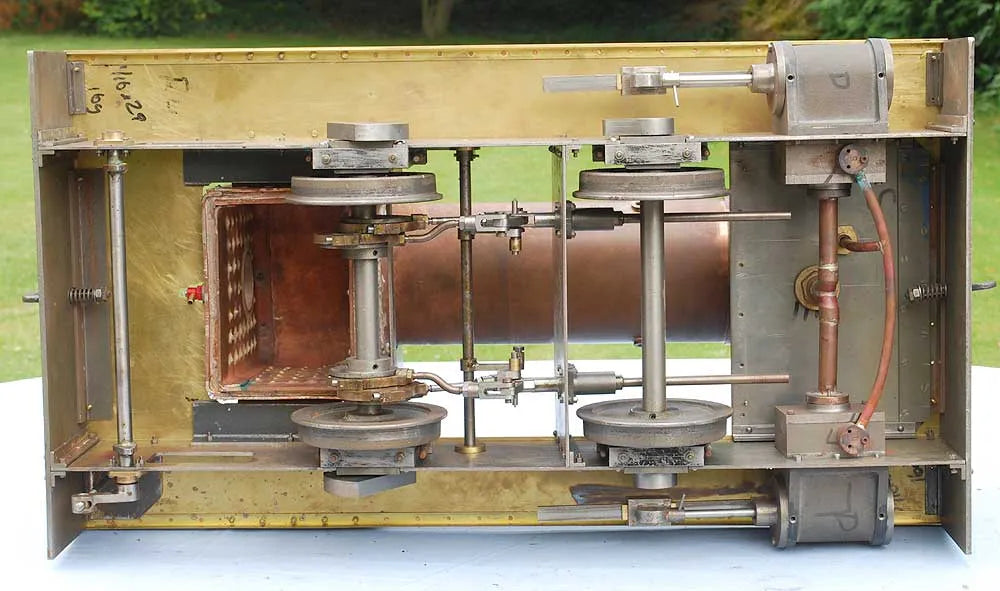 part-built 7 1/4 inch gauge saddle tank