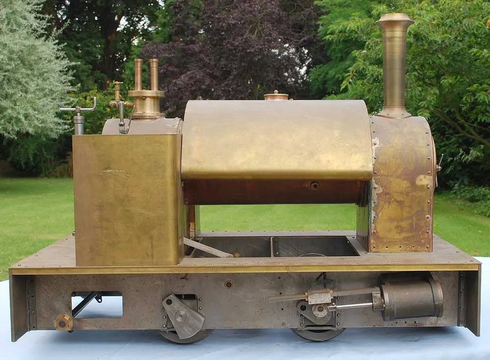 part-built 7 1/4 inch gauge saddle tank