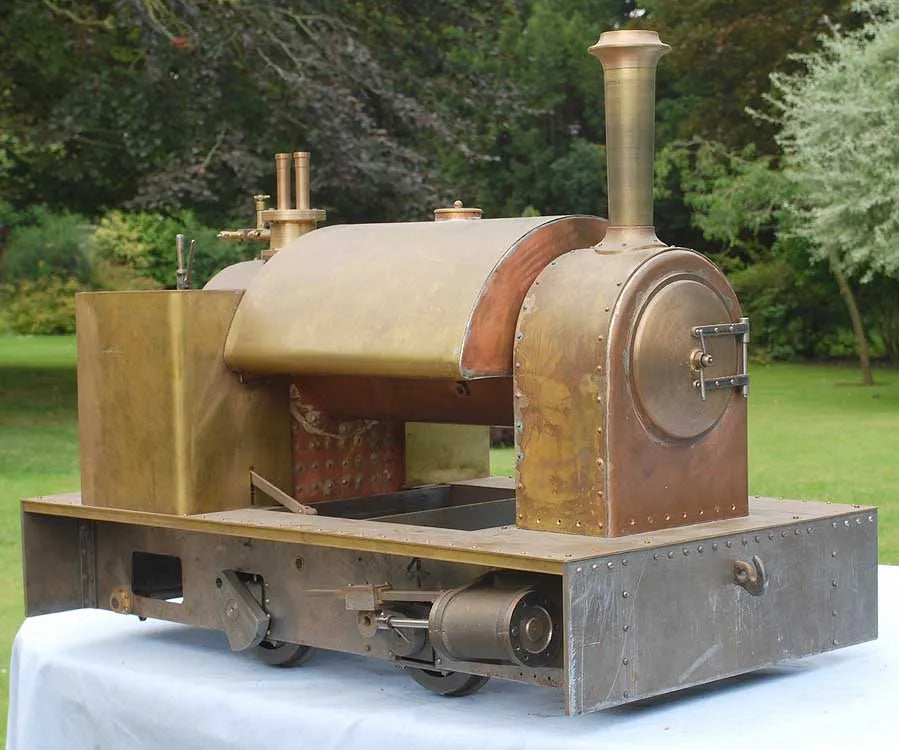 part-built 7 1/4 inch gauge saddle tank