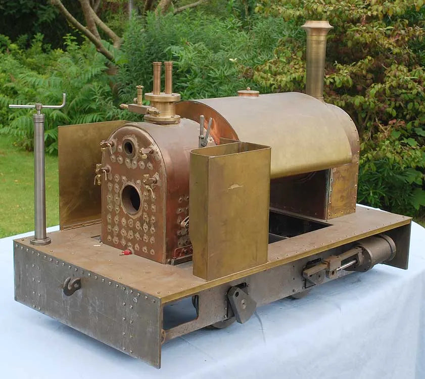 part-built 7 1/4 inch gauge saddle tank
