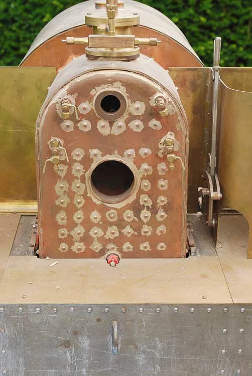 part-built 7 1/4 inch gauge saddle tank