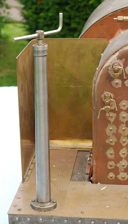 part-built 7 1/4 inch gauge saddle tank