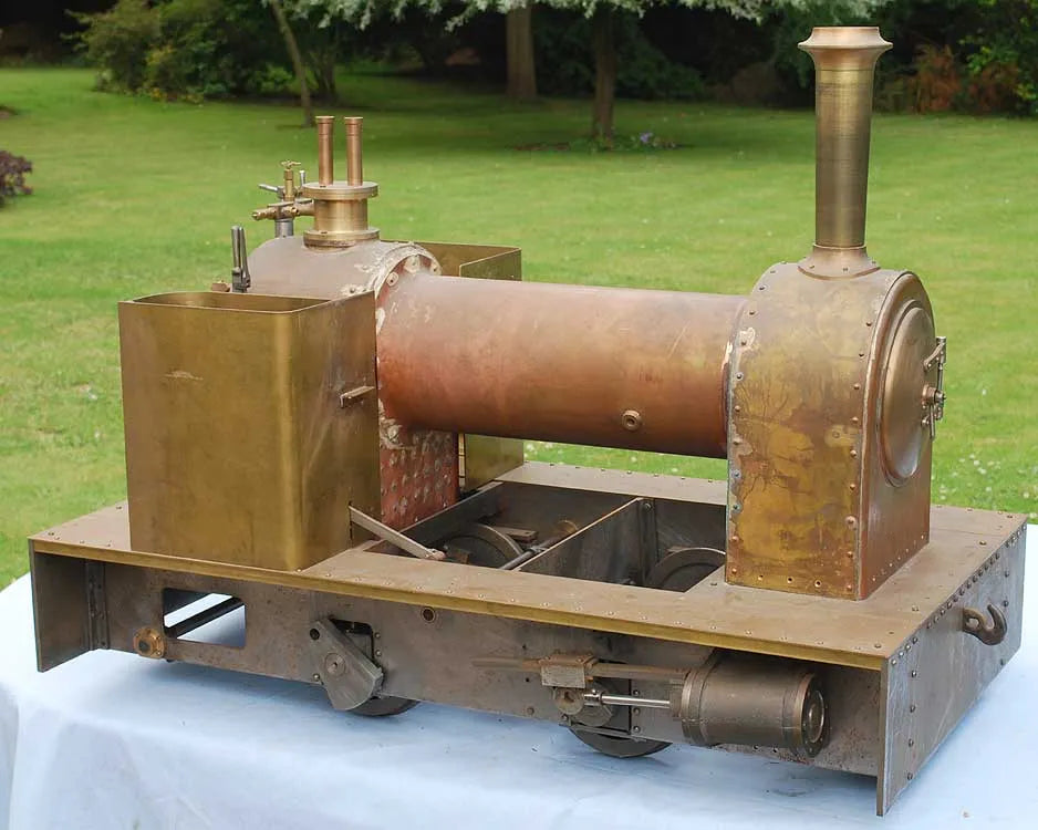 part-built 7 1/4 inch gauge saddle tank