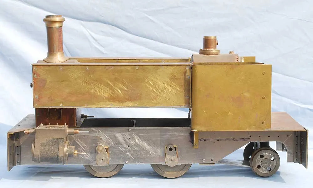 part-built 3 1/2 inch gauge 0-4-2T