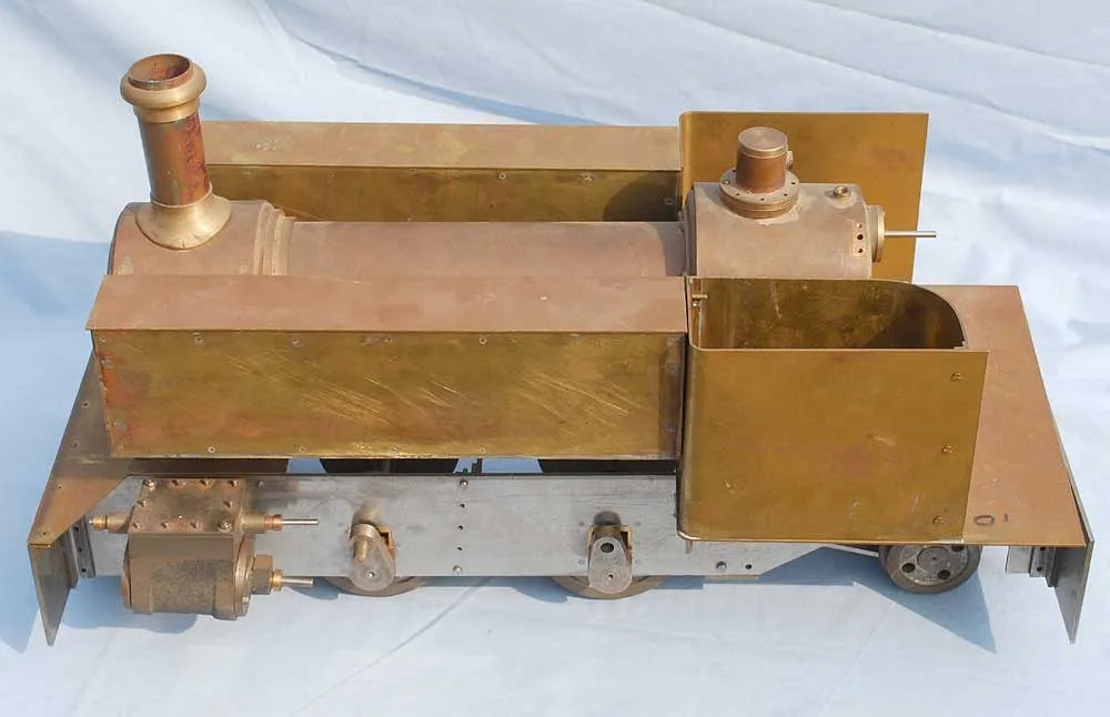 part-built 3 1/2 inch gauge 0-4-2T