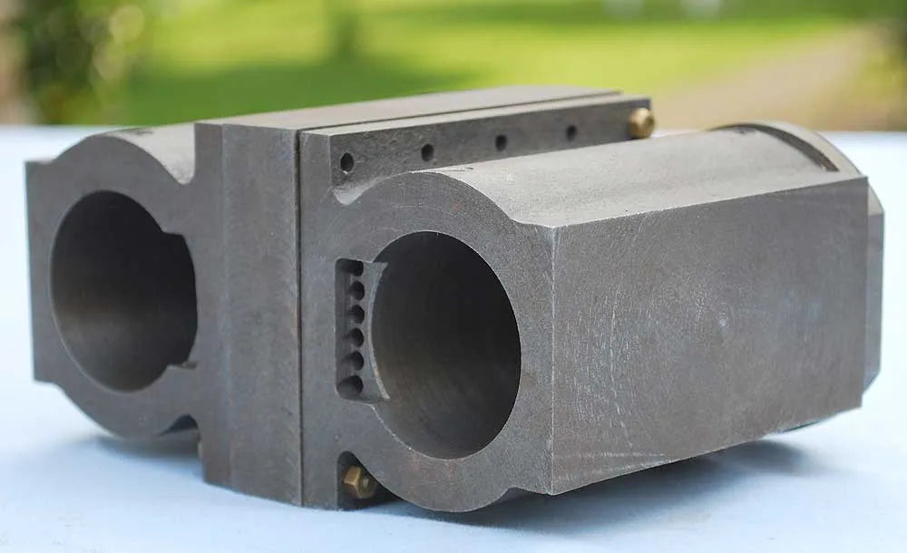 Pair machined 7 1/4 inch gauge inside cylinders