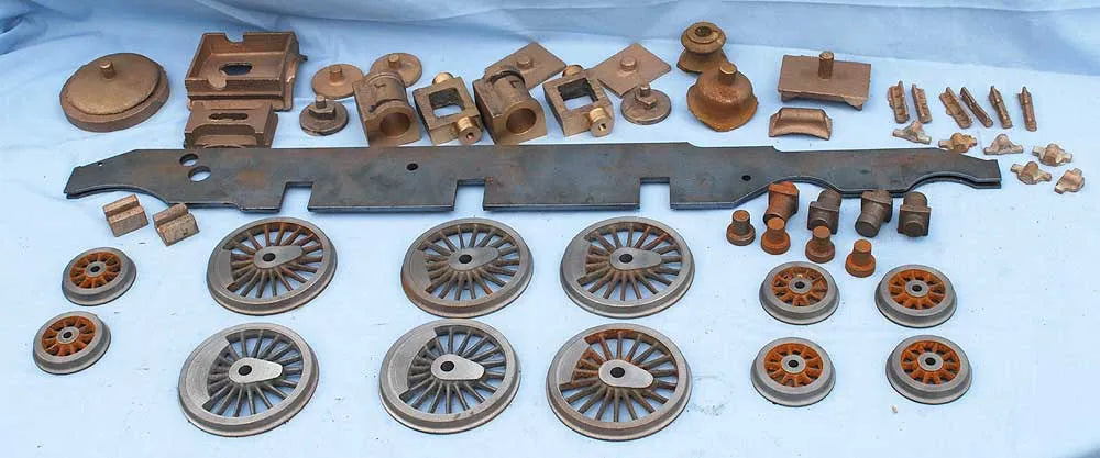 part-built 3 1/2 inch gauge Stanier tank "Jubilee"
