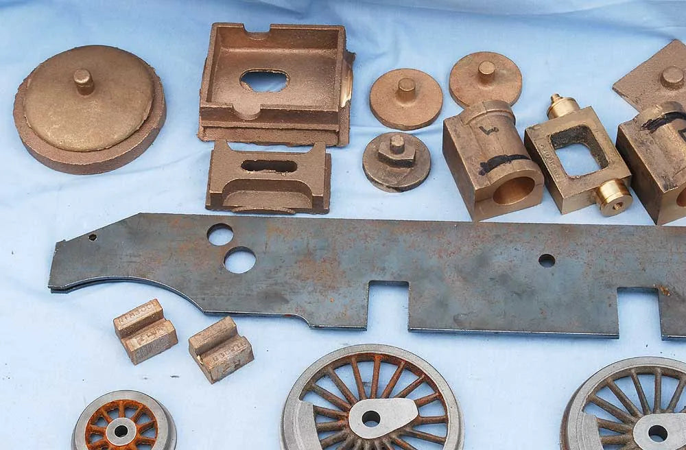 part-built 3 1/2 inch gauge Stanier tank "Jubilee"