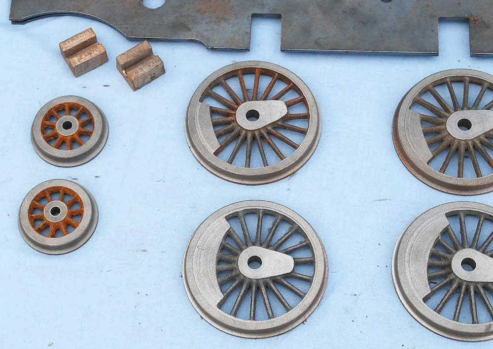 part-built 3 1/2 inch gauge Stanier tank "Jubilee"