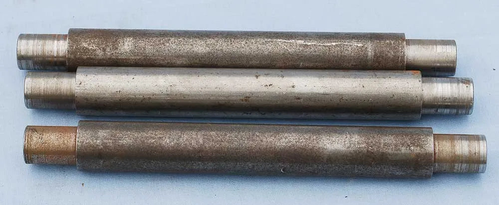Set 6 7 1/4 inch gauge machined driving wheels