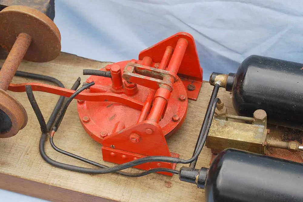 3 1/2 inch gauge vacuum braked driving truck