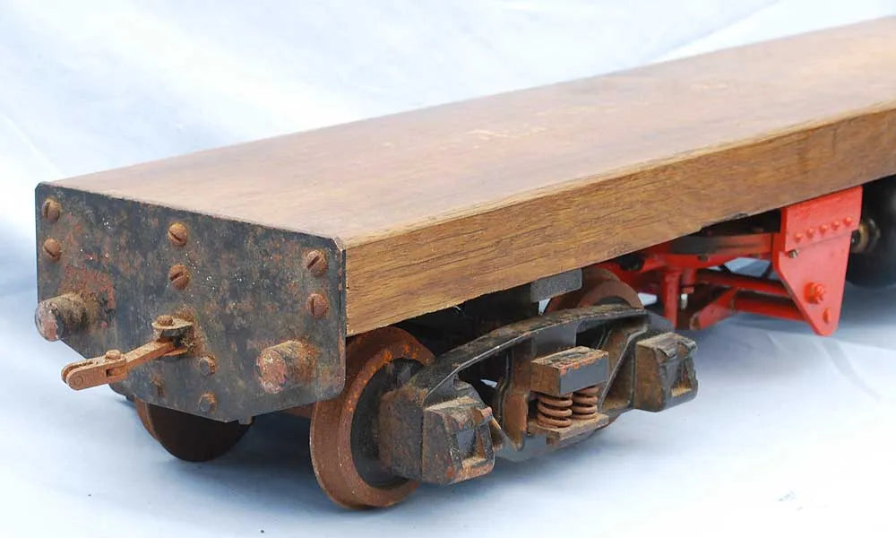 3 1/2 inch gauge vacuum braked driving truck