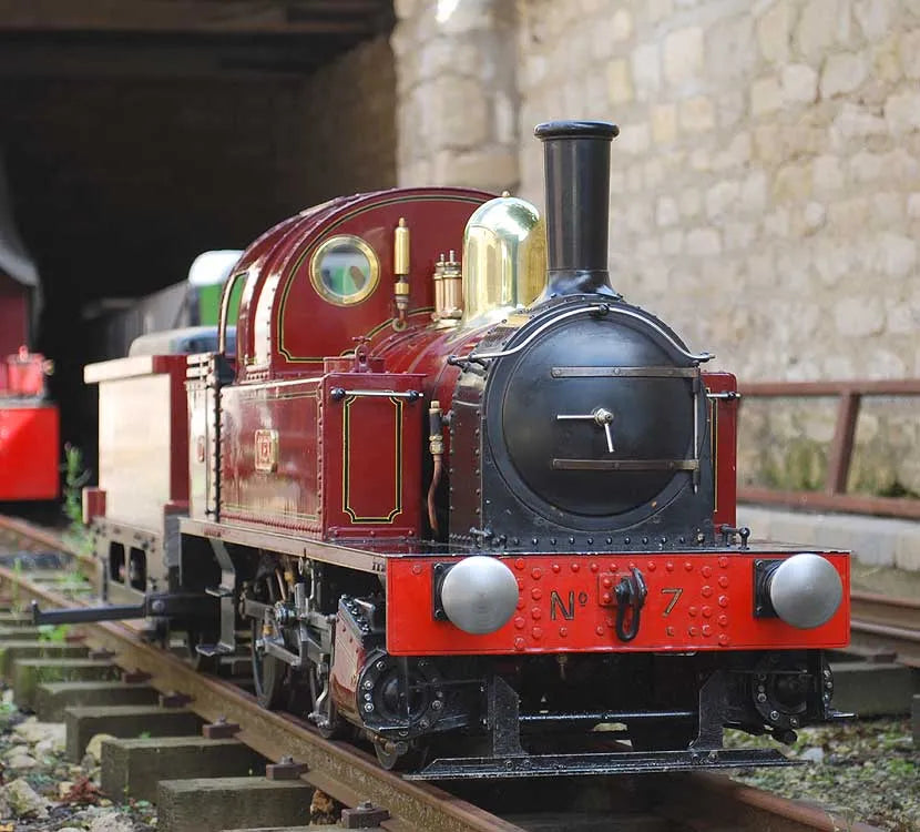 7 1/4 inch gauge "Bridget" with driving truck