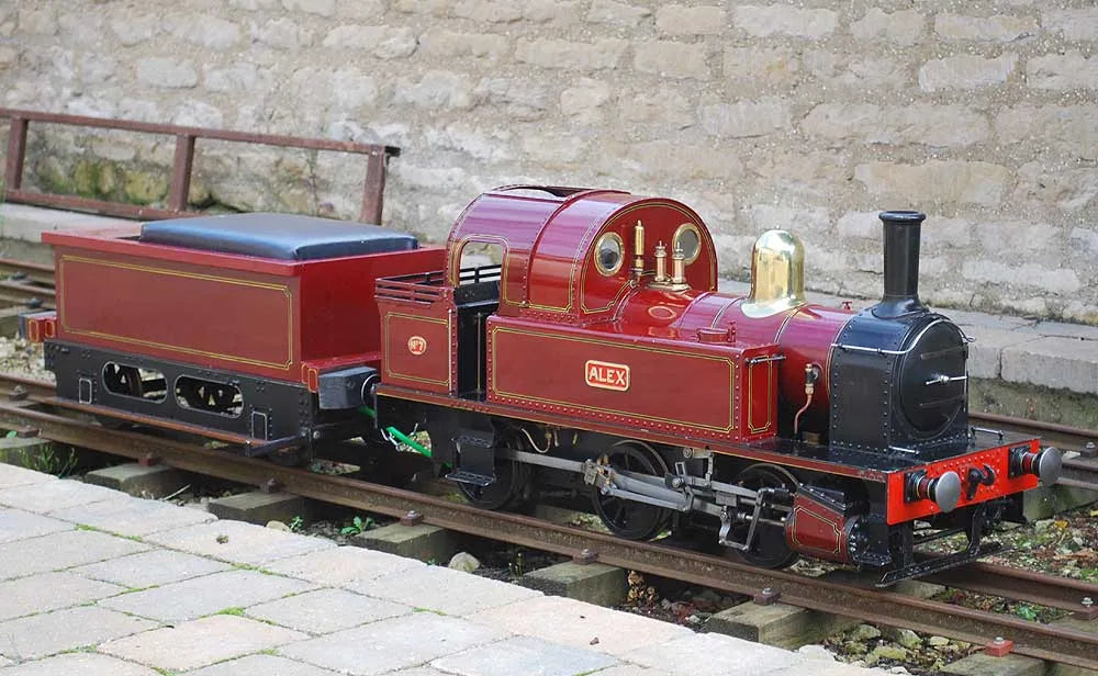 7 1/4 inch gauge "Bridget" with driving truck