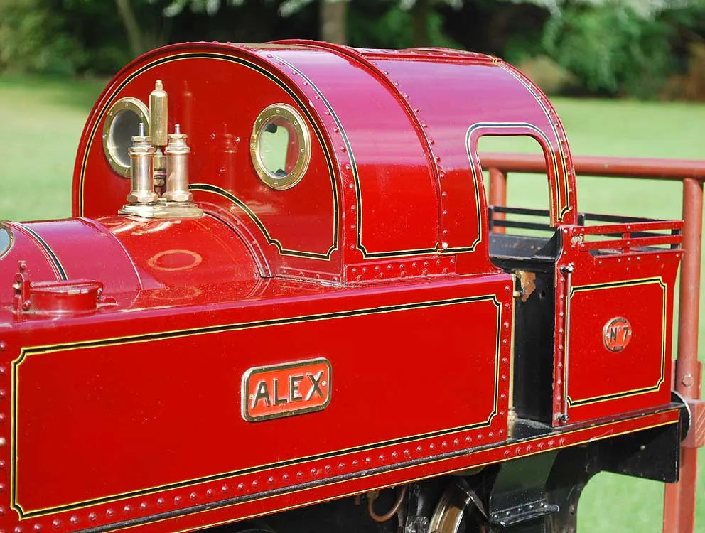 7 1/4 inch gauge "Bridget" with driving truck