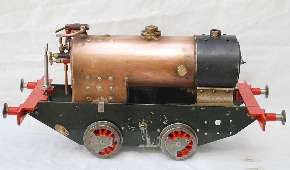 3 1/2 inch gauge part-built "Tich" with professional boiler