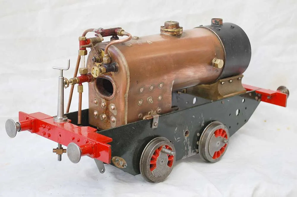 3 1/2 inch gauge part-built "Tich" with professional boiler