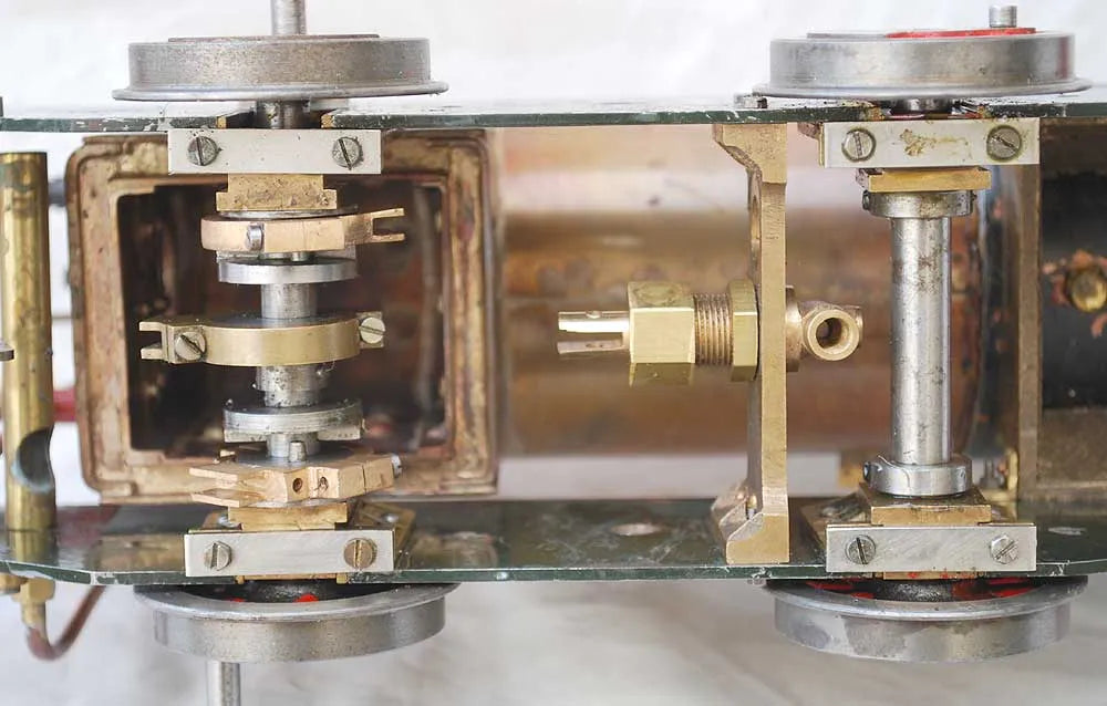 3 1/2 inch gauge part-built "Tich" with professional boiler