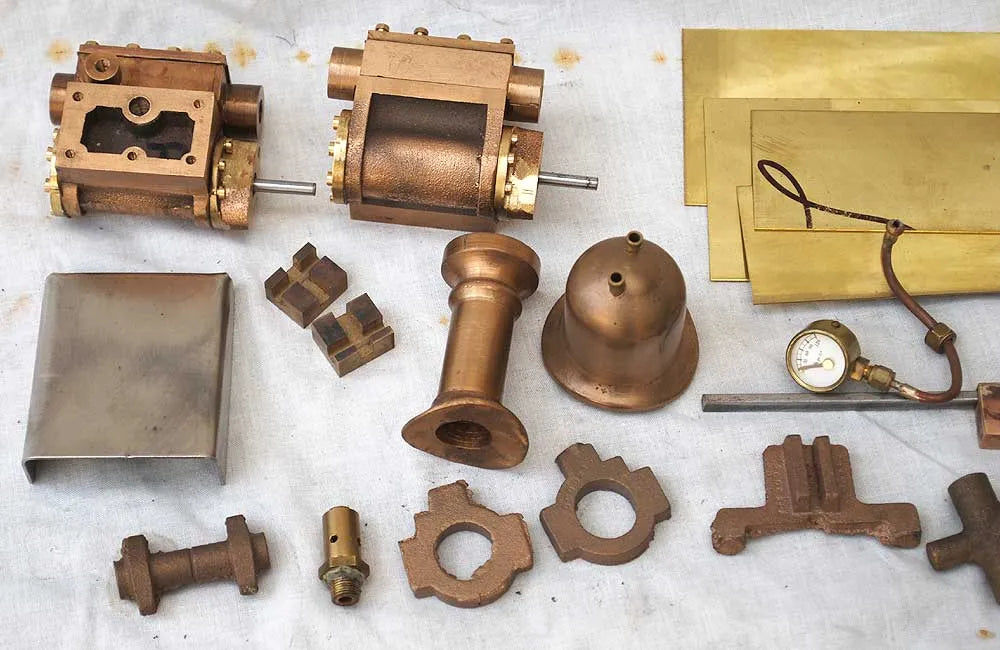 3 1/2 inch gauge part-built "Tich" with professional boiler