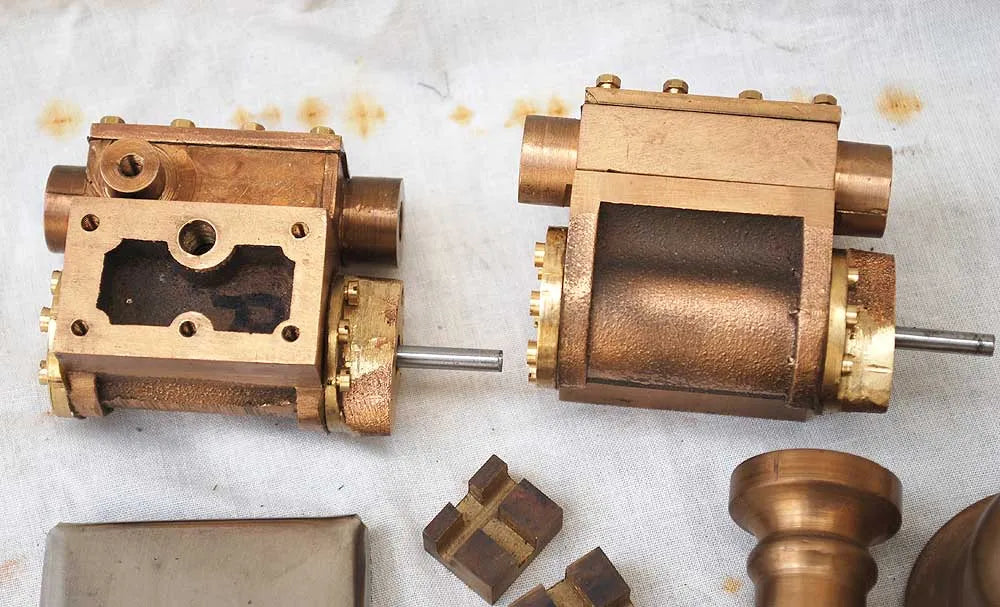 3 1/2 inch gauge part-built "Tich" with professional boiler