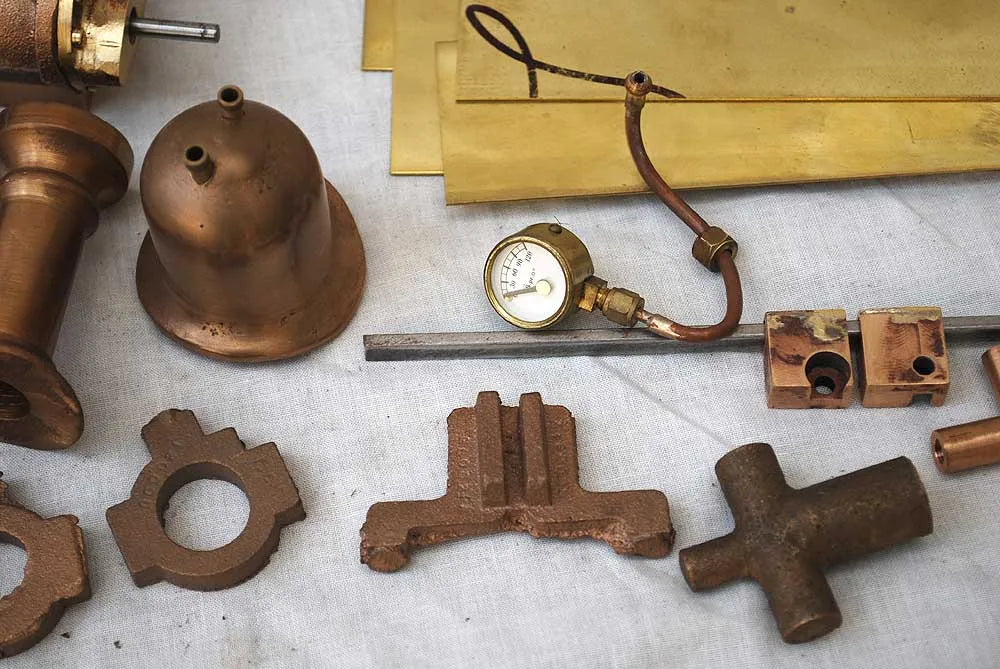 3 1/2 inch gauge part-built "Tich" with professional boiler
