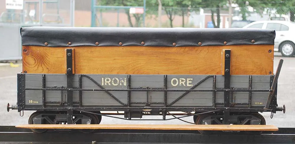 5 inch gauge "Iron Ore" bogie wagon