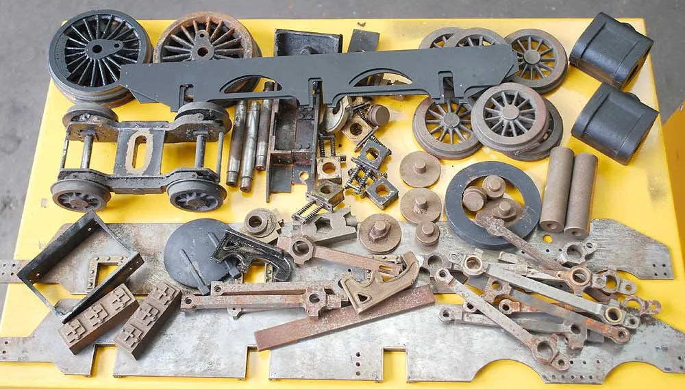 3 1/2 inch gauge Black 5 castings