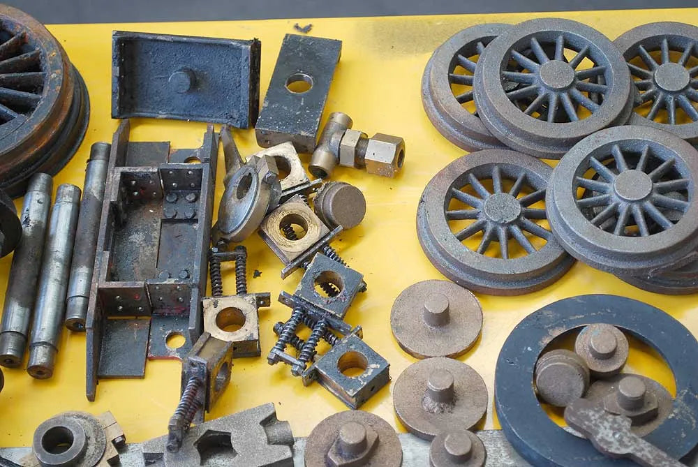 3 1/2 inch gauge Black 5 castings