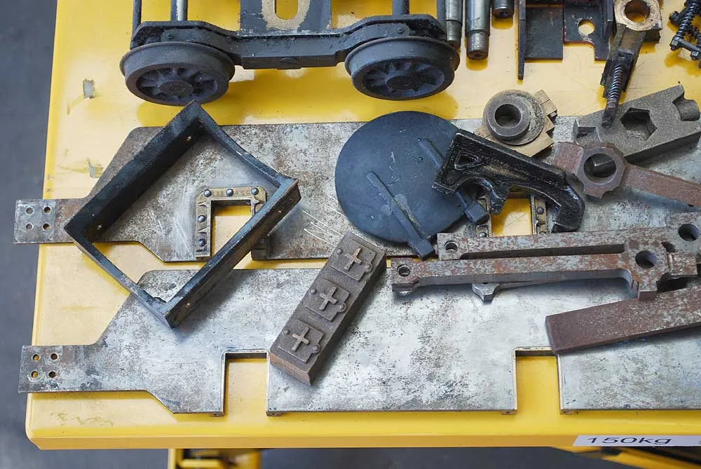 3 1/2 inch gauge Black 5 castings