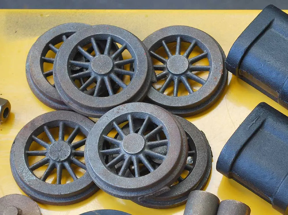 3 1/2 inch gauge Black 5 castings