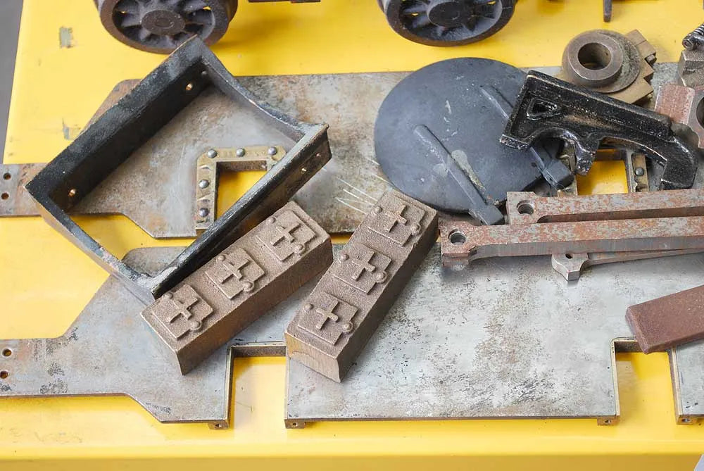 3 1/2 inch gauge Black 5 castings