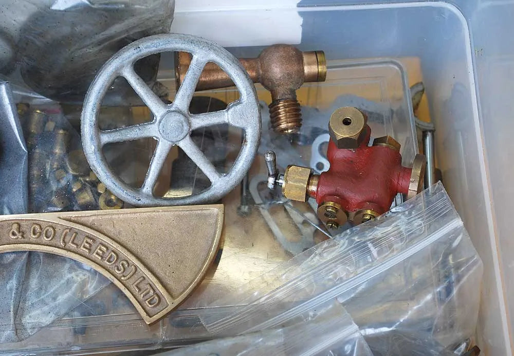 2 inch scale part-built Fowler "Princess" Showmans engine