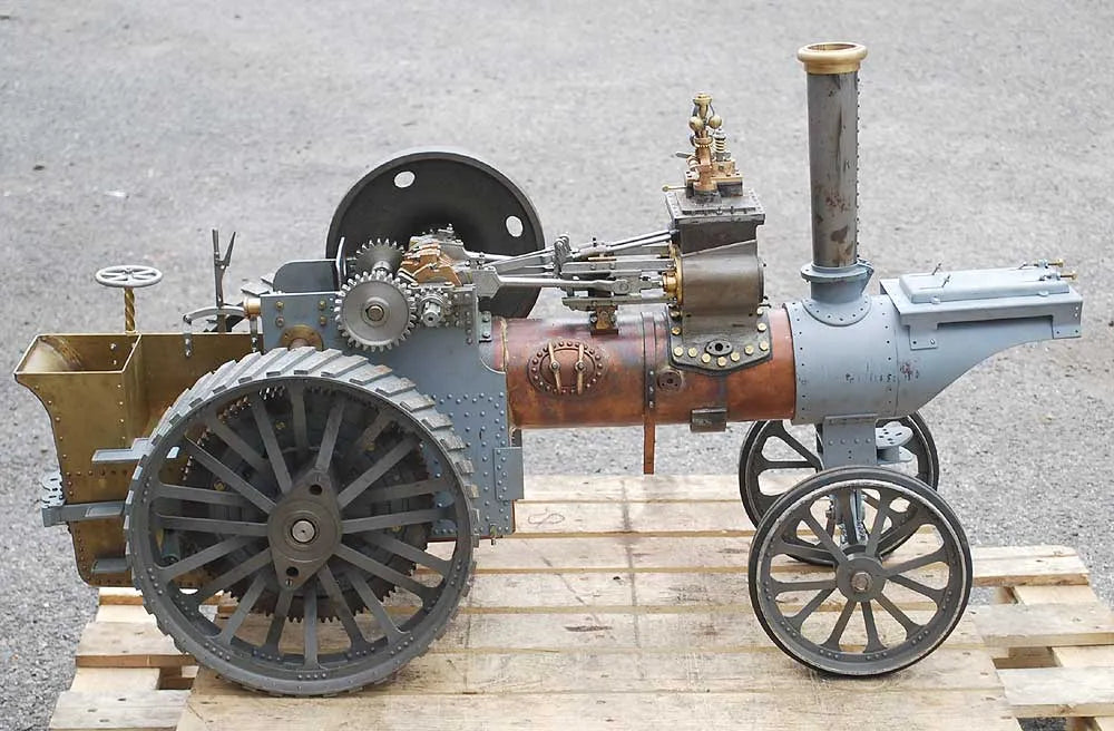 2 inch scale part-built Fowler "Princess" Showmans engine