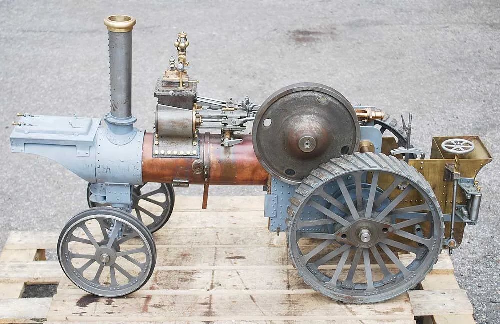 2 inch scale part-built Fowler "Princess" Showmans engine