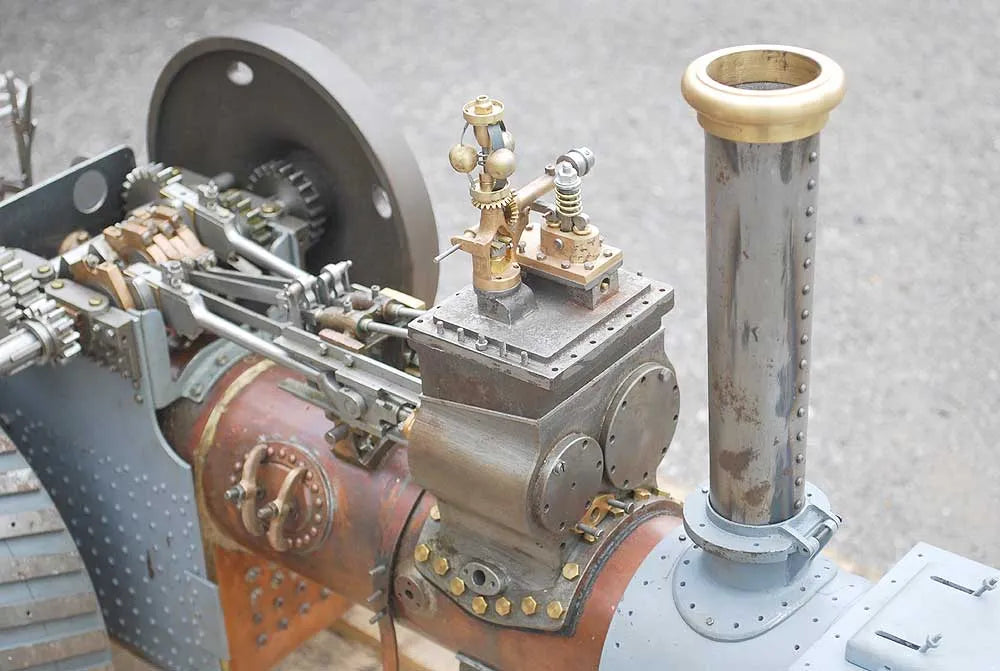 2 inch scale part-built Fowler "Princess" Showmans engine