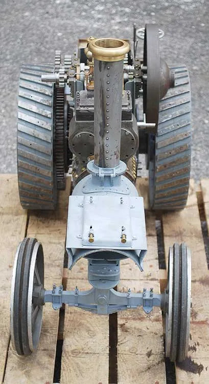 2 inch scale part-built Fowler "Princess" Showmans engine