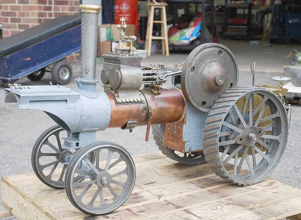 2 inch scale part-built Fowler "Princess" Showmans engine
