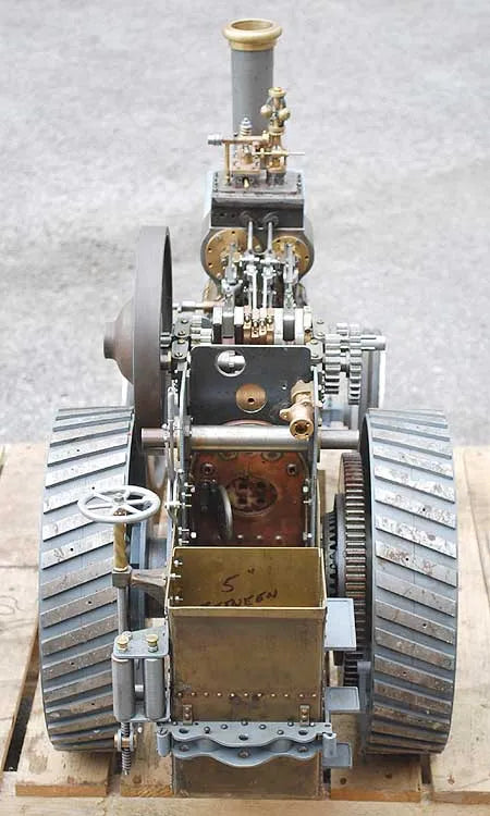 2 inch scale part-built Fowler "Princess" Showmans engine