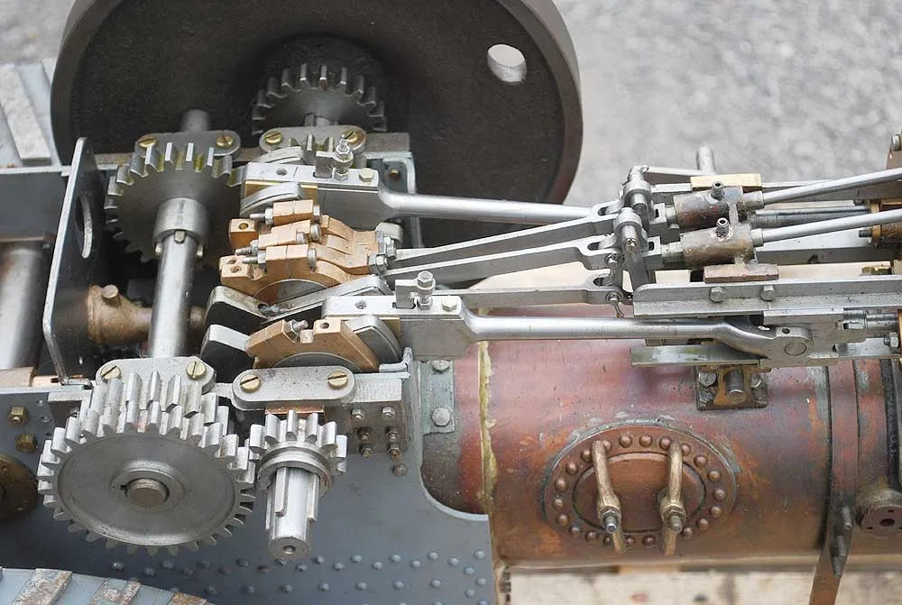 2 inch scale part-built Fowler "Princess" Showmans engine