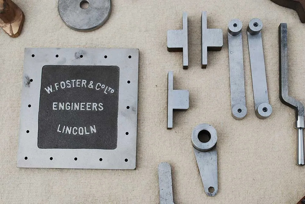 4 inch scale Foster parts, boiler & castings