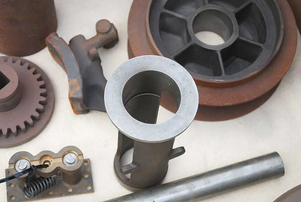 4 inch scale Foster parts, boiler & castings