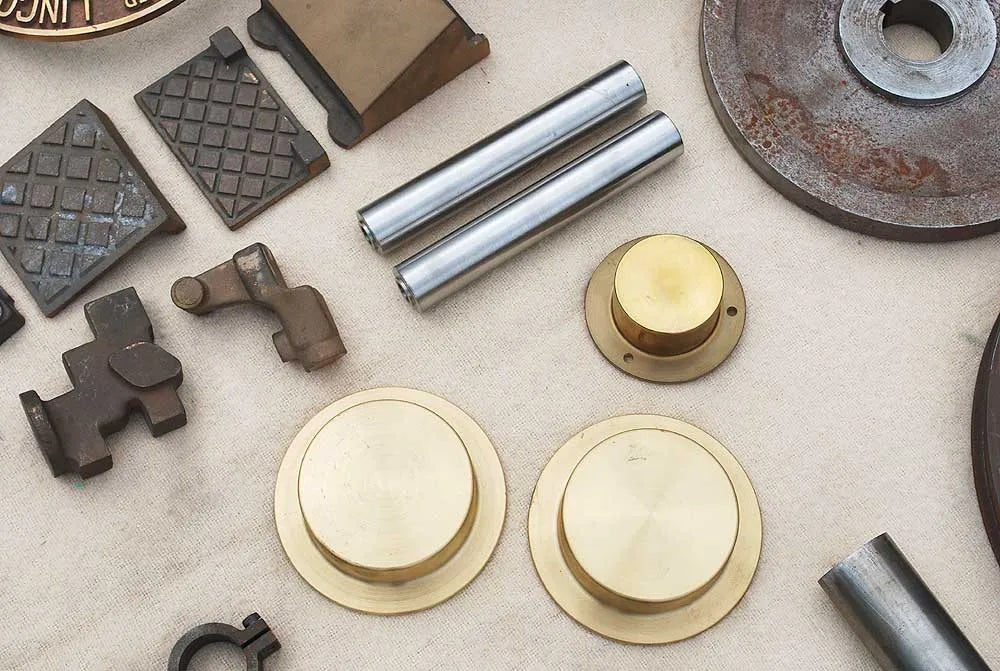 4 inch scale Foster parts, boiler & castings
