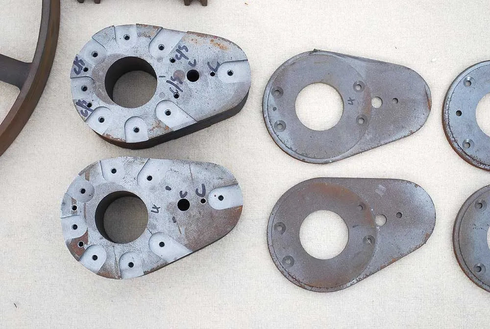 4 inch scale Foster parts, boiler & castings