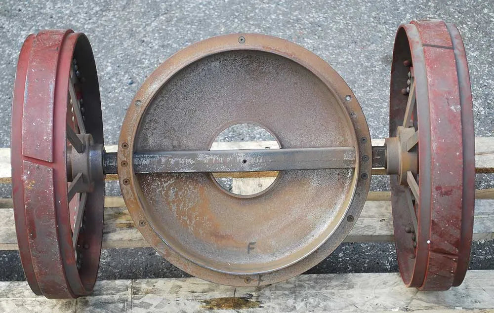 4 inch scale Foster parts, boiler & castings
